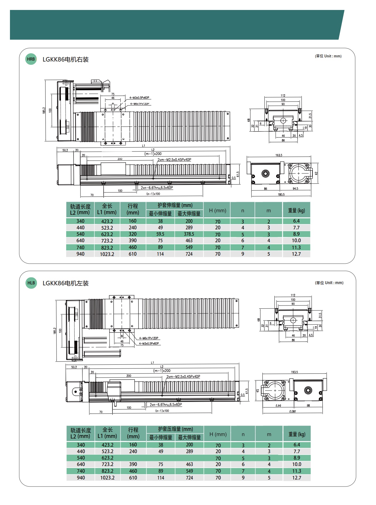 LGKK86 钢基KK模组